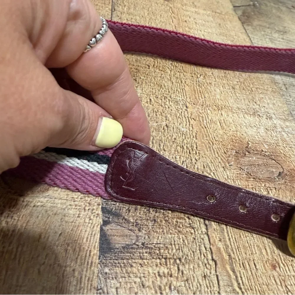 Vintage YSL Yves Saint Laurent belt